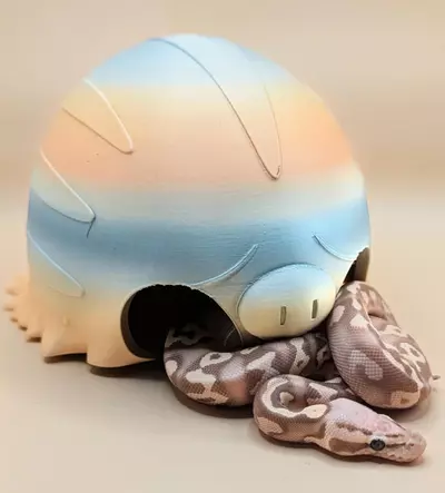 plant/Video game inspired cave hide for reptile enclosures. Geckos, snakes, etc-1-thumbnail