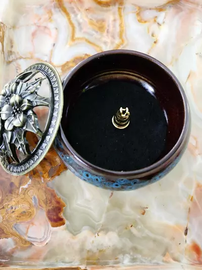 plant/Beautiful Ceramic Incense Burner-2-thumbnail