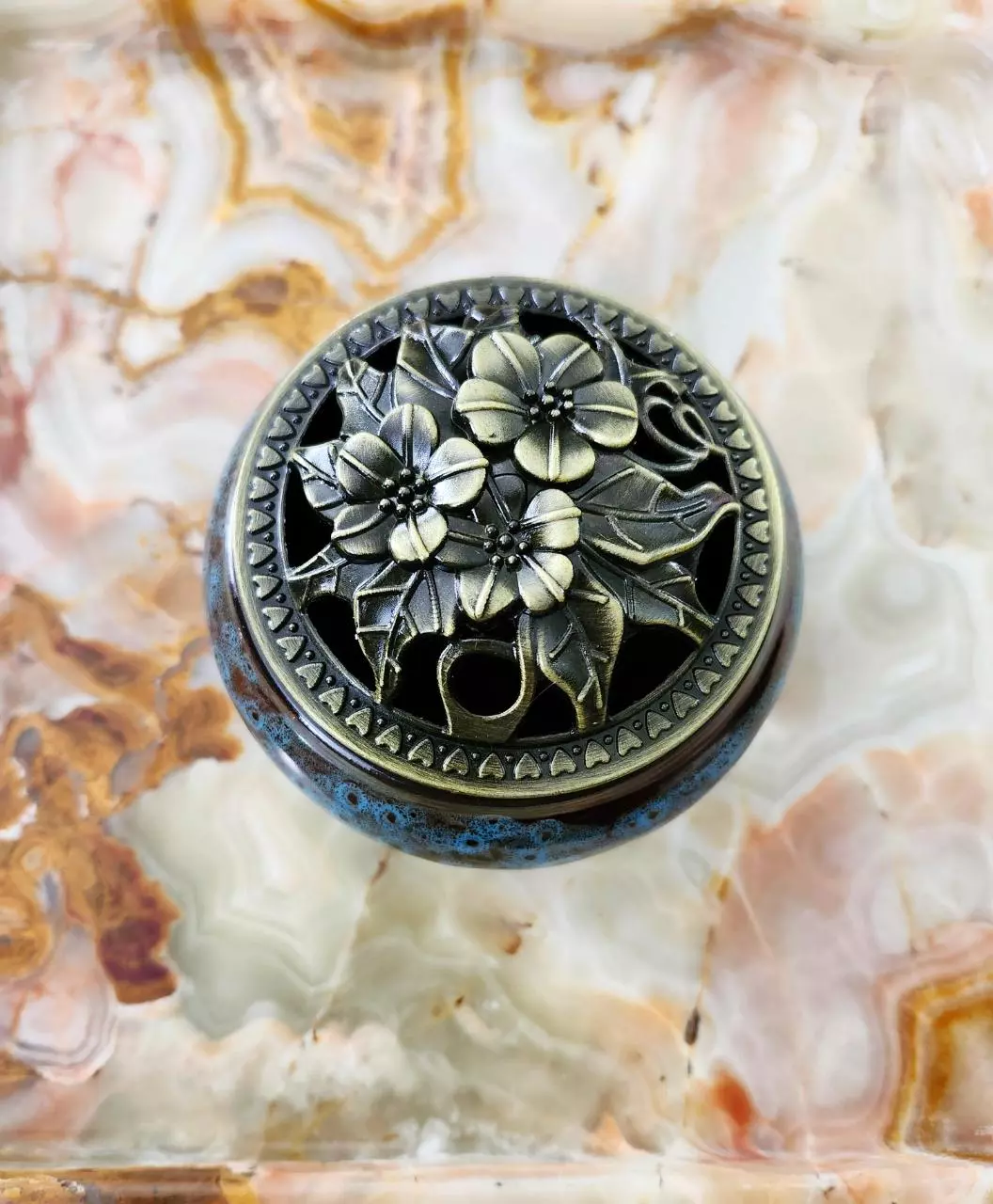 plant/Beautiful Ceramic Incense Burner-1