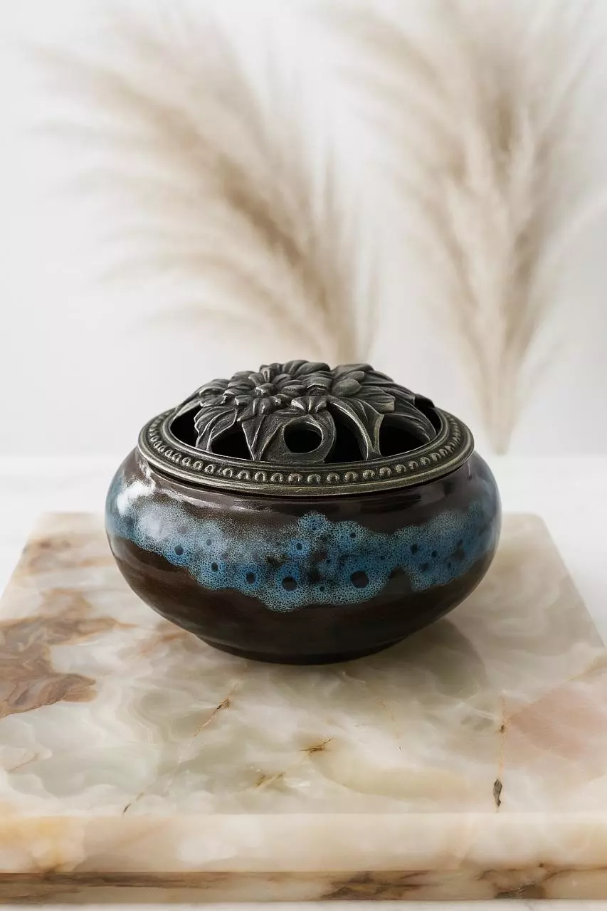 plant/Beautiful Ceramic Incense Burner-0