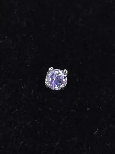 plant/Tanzanite nose stud-0-thumbnail