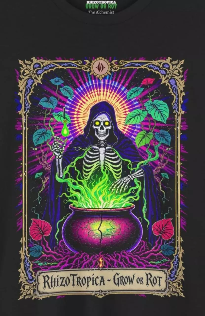 plant/The Alchemist Tshirt-0