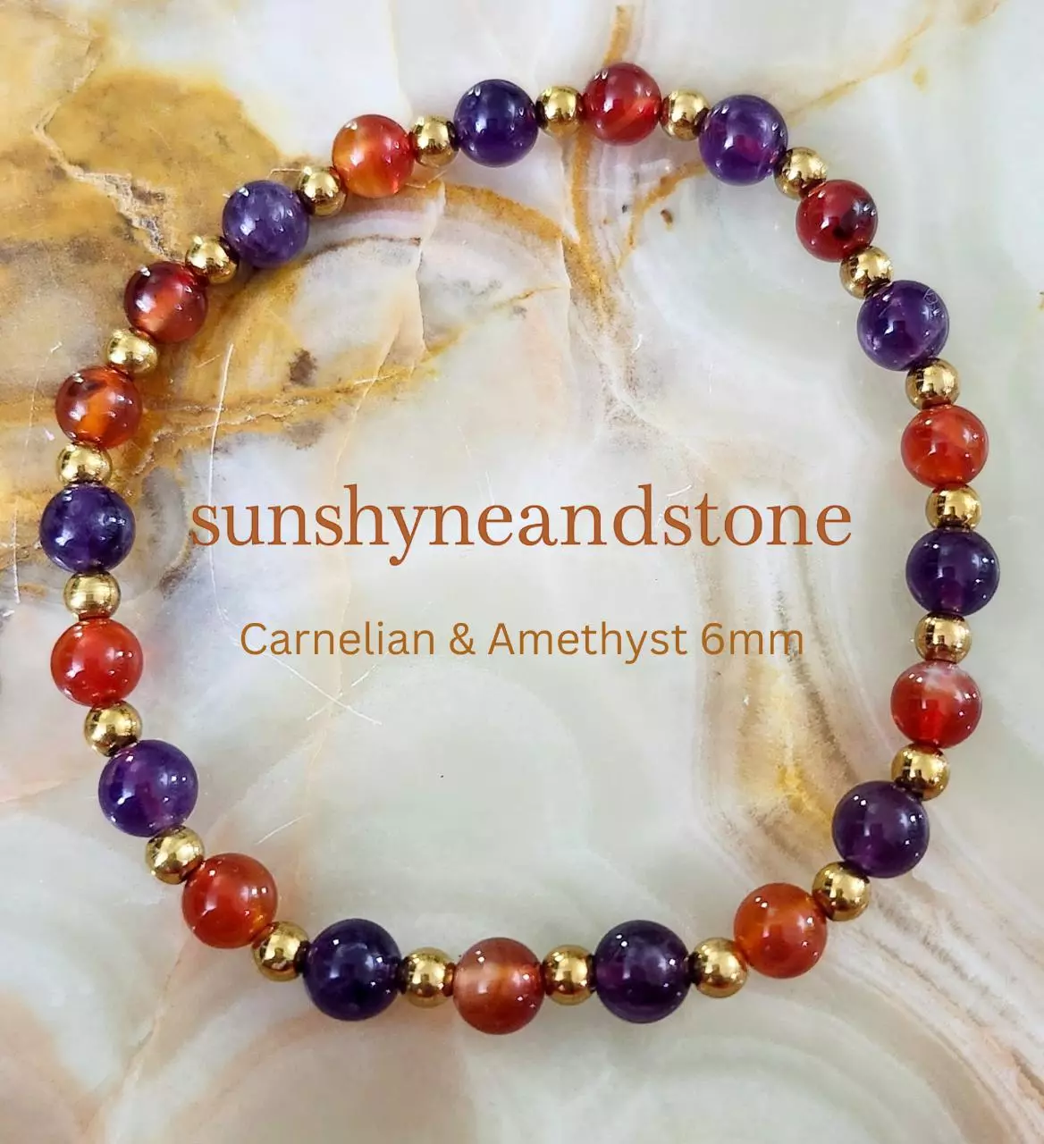 plant/Inner Flame Crystal Bracelet Set-1