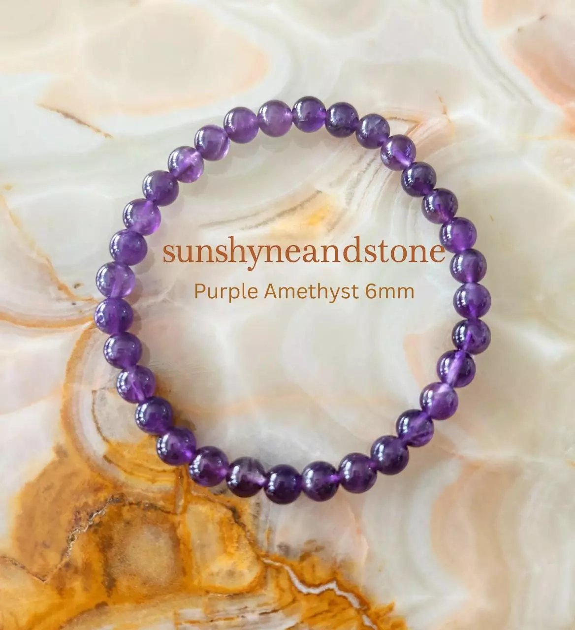 plant/Inner Flame Crystal Bracelet 7.5"-1