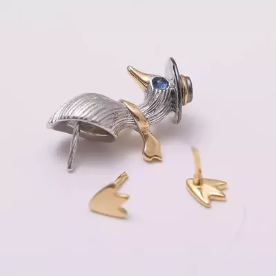 plant/S925 pendant no pearl including-2-thumbnail