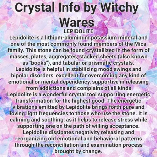 plant/Lepidolite Freeform-2