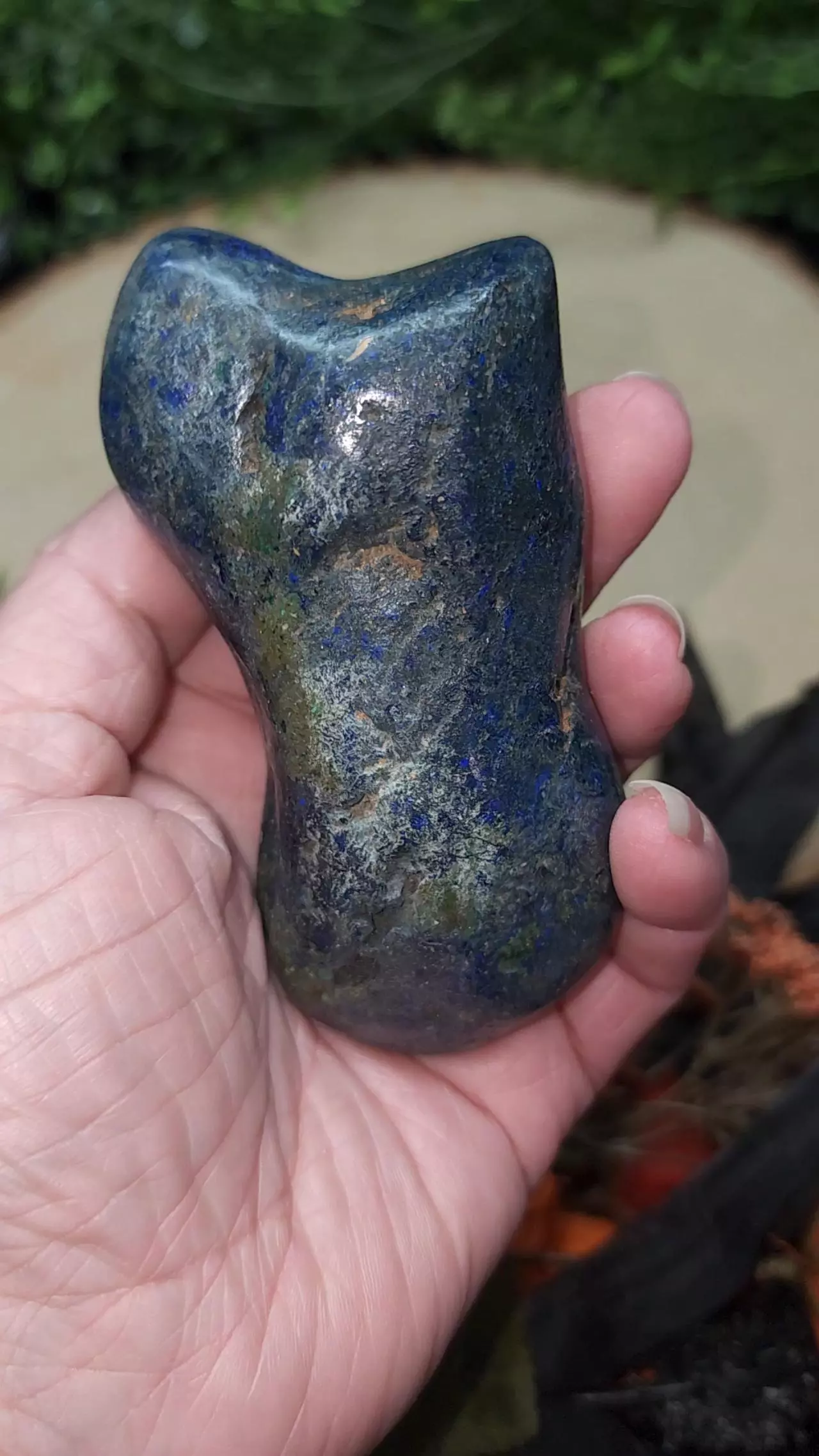 plant/Azurite with Malchite Freeform-0