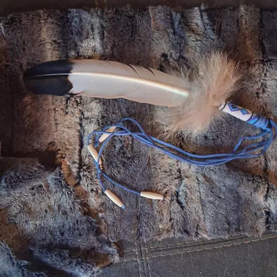 plant/Smudge/Spirit feather Custom made-0-thumbnail