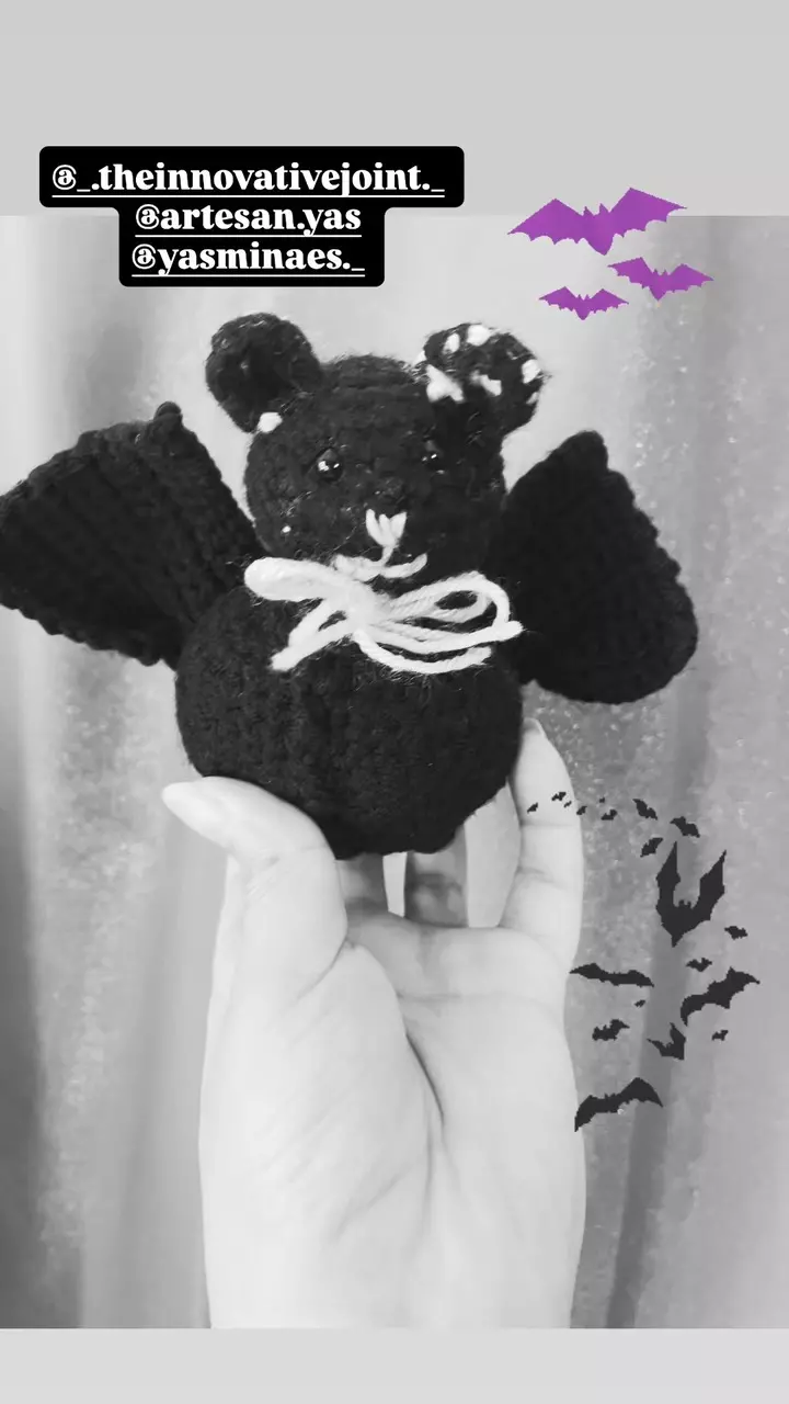 plant/MTO mini plush bat 🦇-0