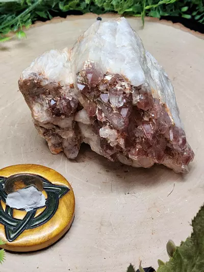 plant/Fire Quartz Cluster-1-thumbnail