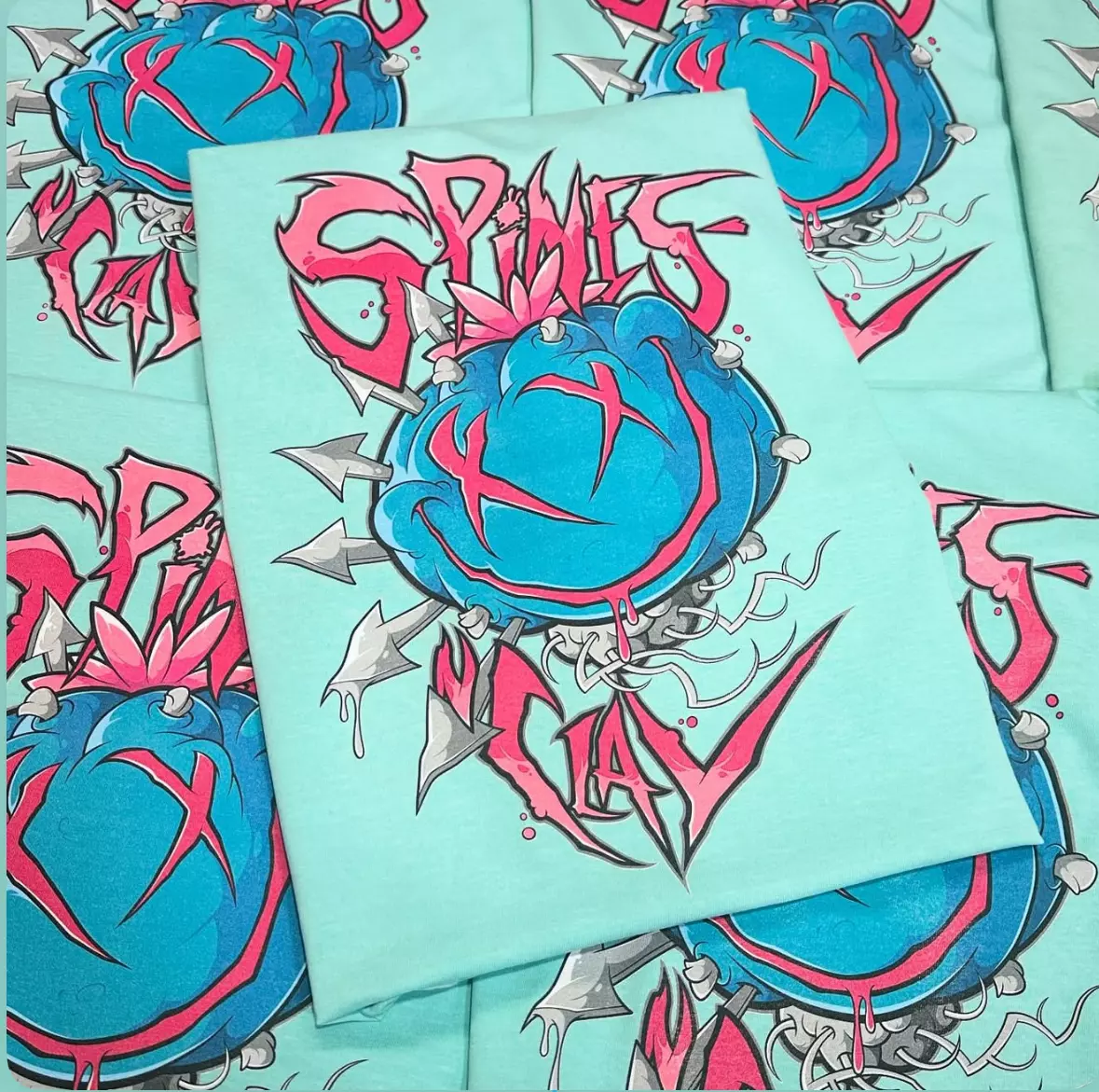 plant/T-Shirt Blink – Cotton Mint-0