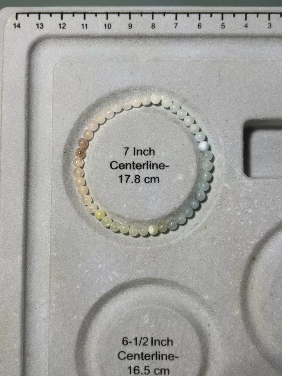 plant/Mixed Beryl Stretch Bracelet-1