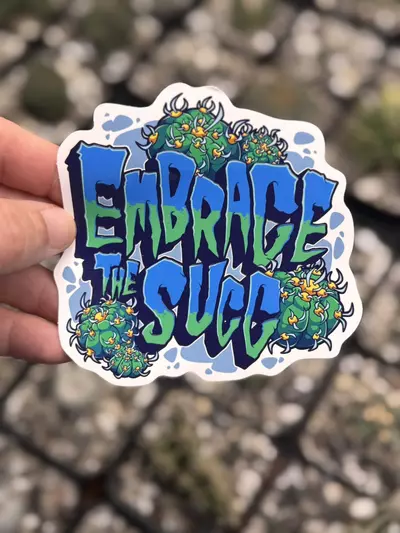 plant/Embrace the Succ logo sticker-0-thumbnail