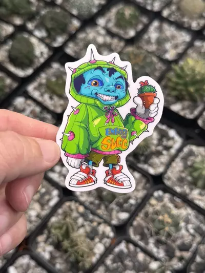 plant/Cactus Boy sticker-0-thumbnail