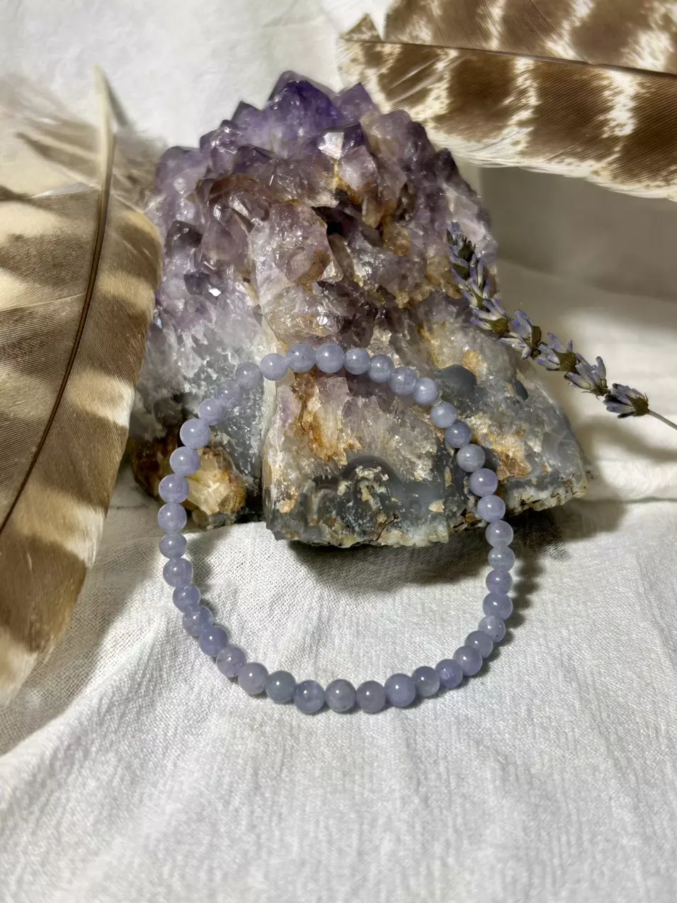 plant/Sapphire Stretch Bracelet-0