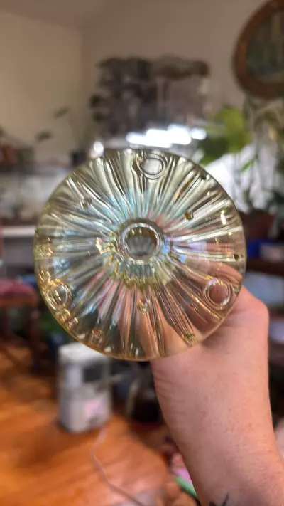 plant/Lime Green Glass Propagation Vase-1-thumbnail