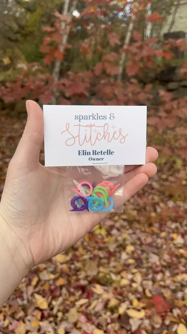 plant/3d printed stitch markers! (Free shipping!)-0