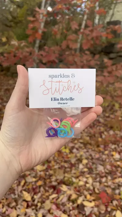 plant/3d printed stitch markers! (Free shipping!)-0-thumbnail