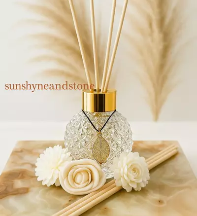 plant/Large Glass Reed Diffuser W/Reeds-0-thumbnail