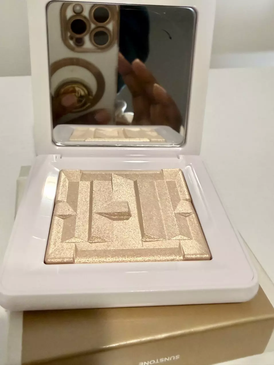 plant/HAUS LABS Bio-Radiant™ Gel-Powder Highlighter - Sunstone NIB-3