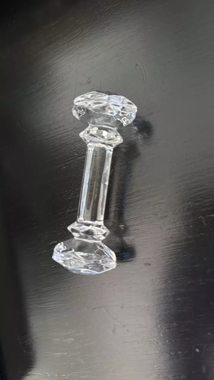 plant/Faceted Glass Knife Rest-1