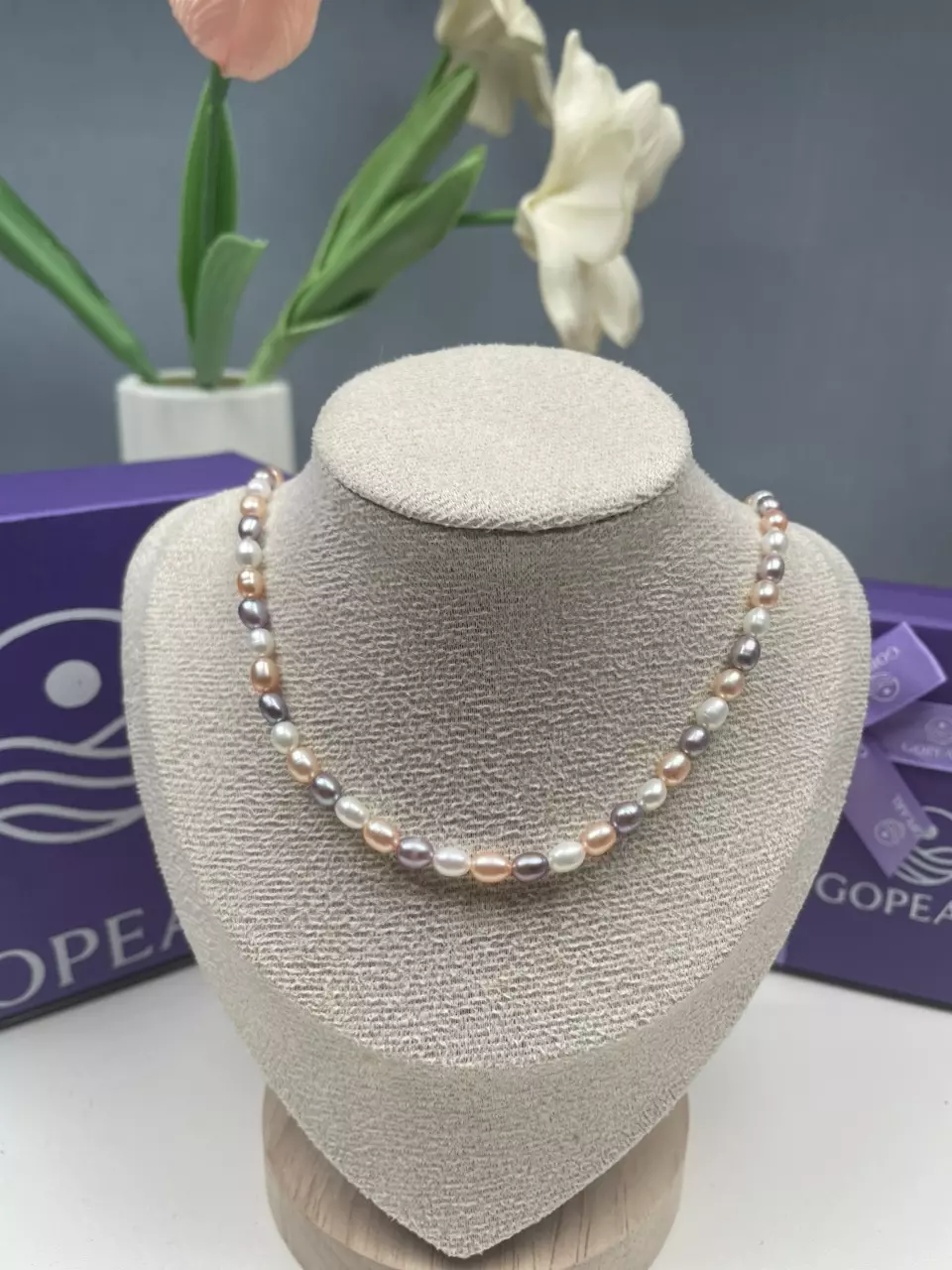 free_shipping/Fresh water pearl nacklace-0