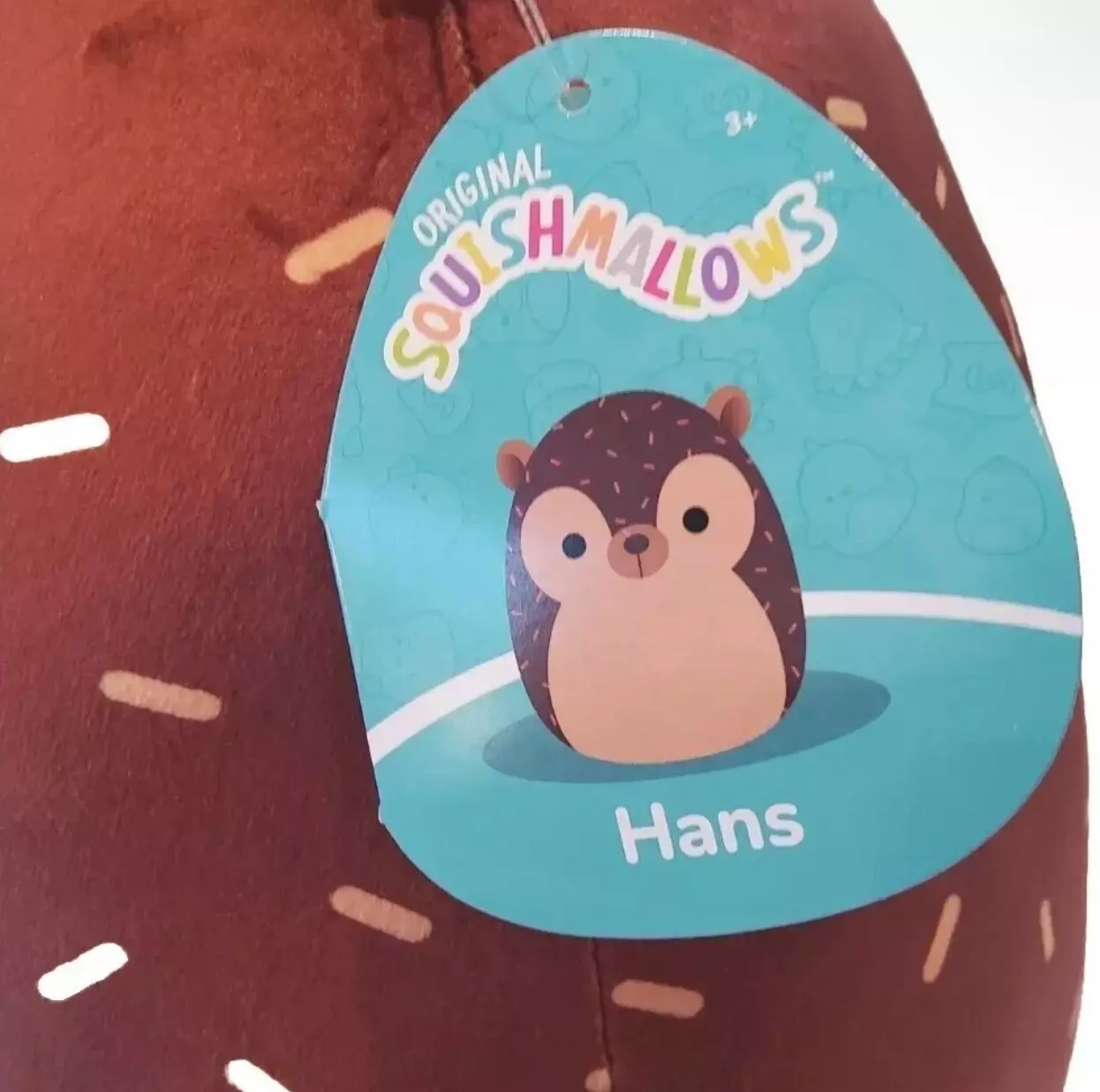 plant/Squishmallow Hans Hedgehog Rare Collectible-1