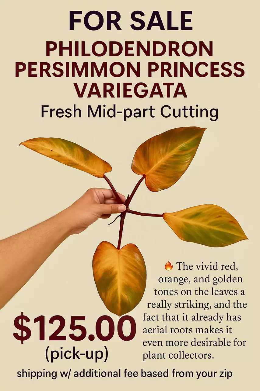 plant/Philodendron PERSIMMON PRINCESS-0