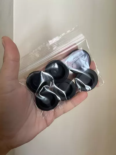 plant/1/4oz. Black Silicone Bowls (6 count)-0-thumbnail