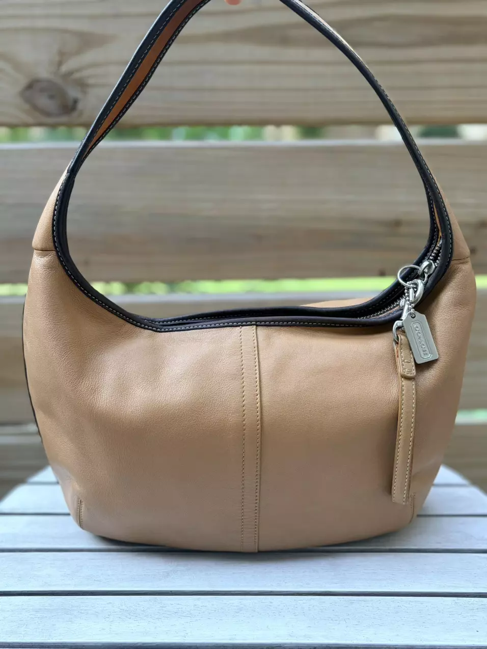 plant/612. Vintage Coach Ergo hobo #9293-0