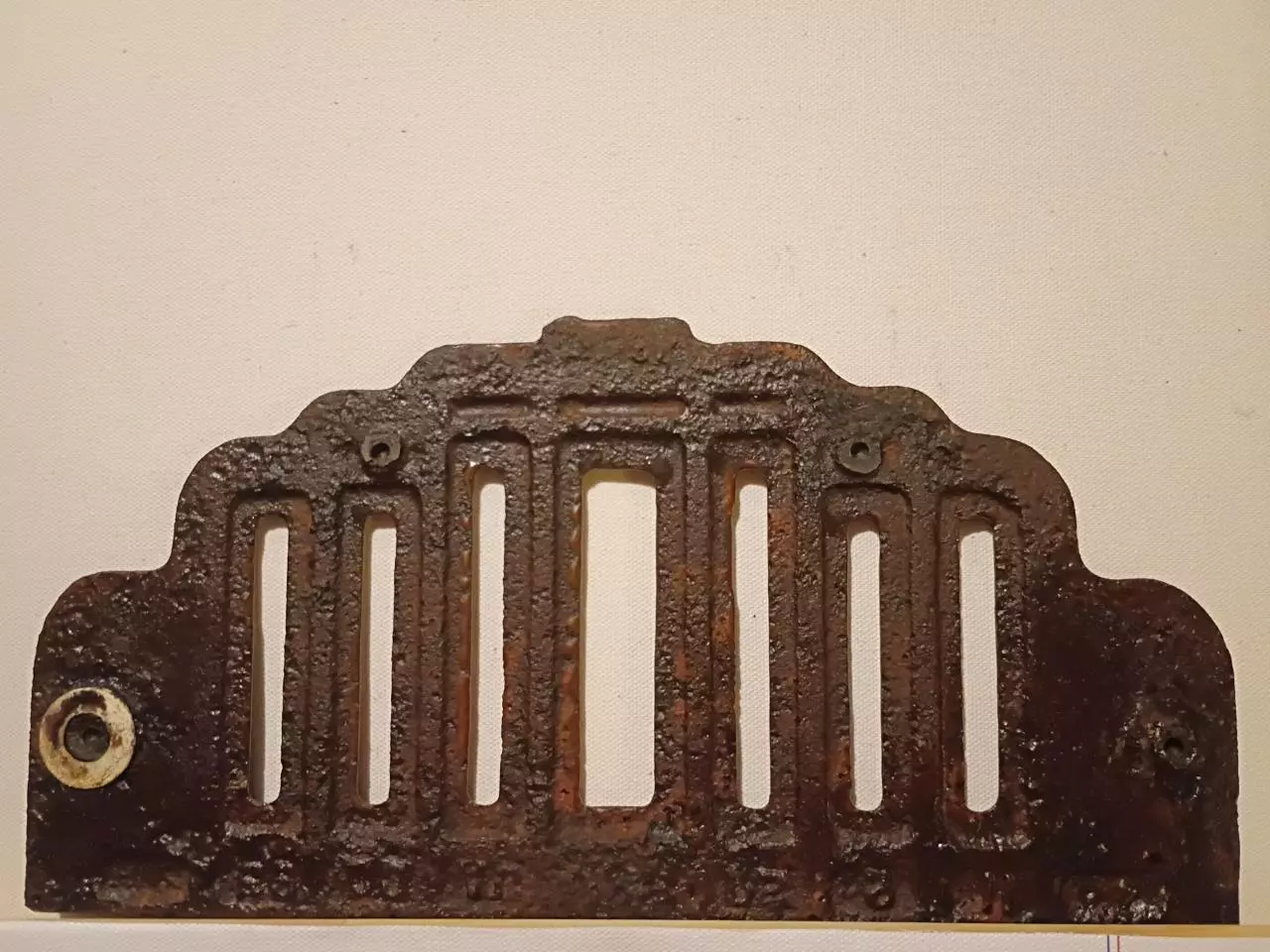 plant/Antique Godin wood burning stove grate-3