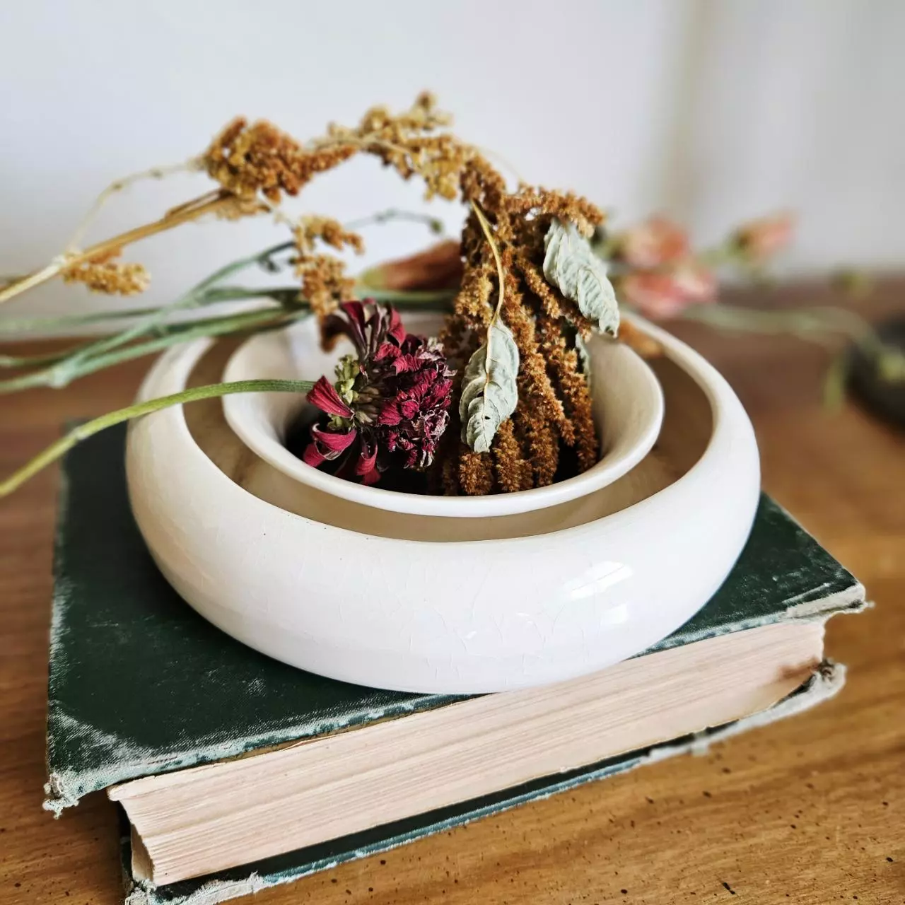plant/Ceramic Flower Ring-0