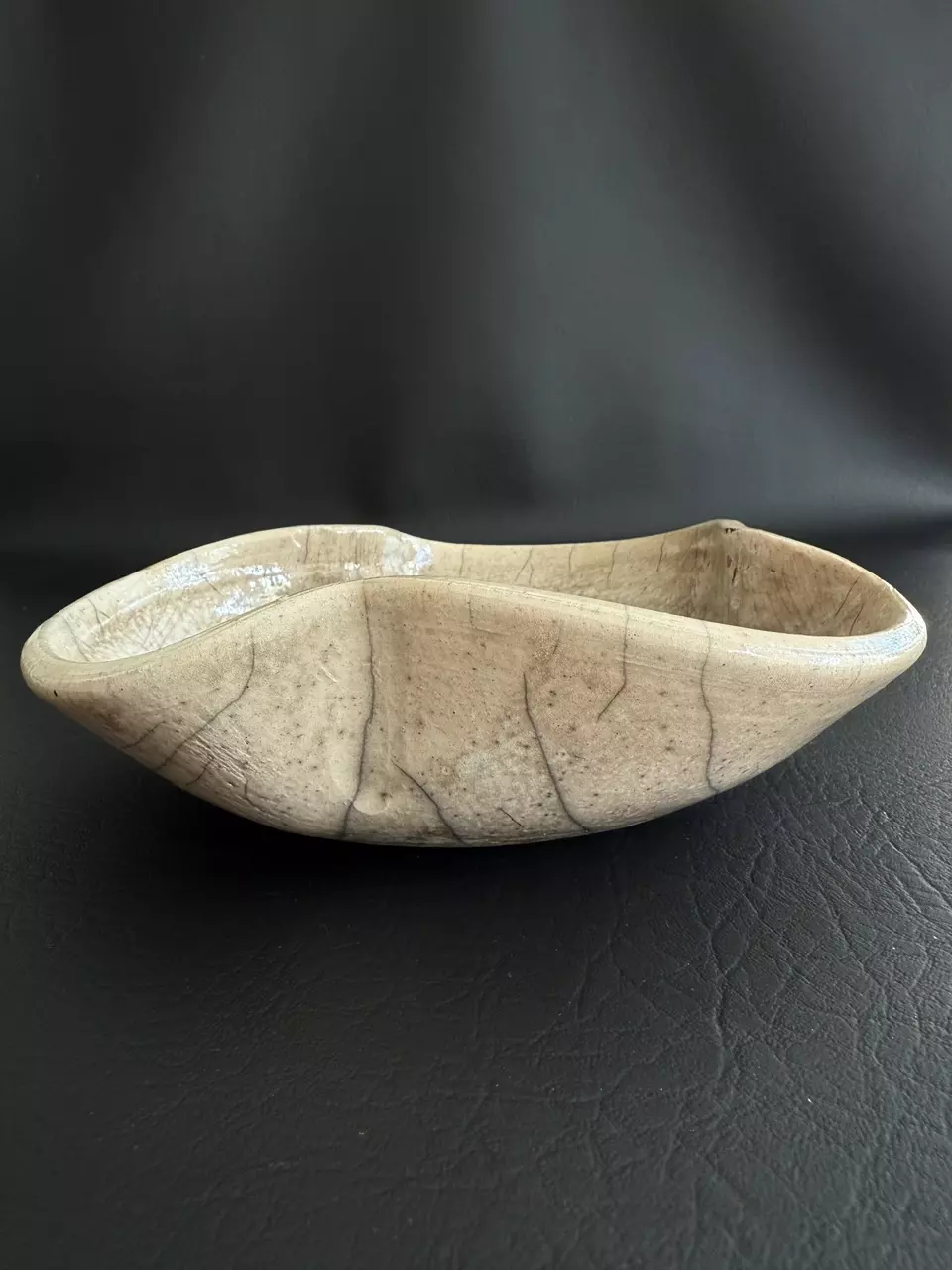 plant/Ruffled Edge Pottery Saucer/Planter-1