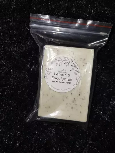 plant/Lemon & Eucalyptus Goat Milk bar soap-0-thumbnail