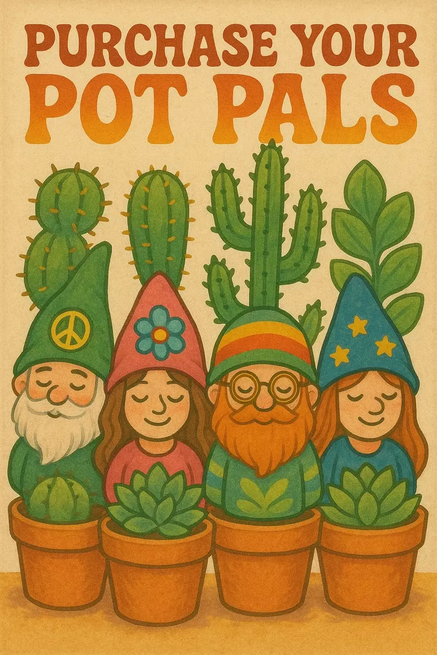 free_shipping/🌿 Pot Pals Mystery Gumball — Crystals, Figurines & More!-0