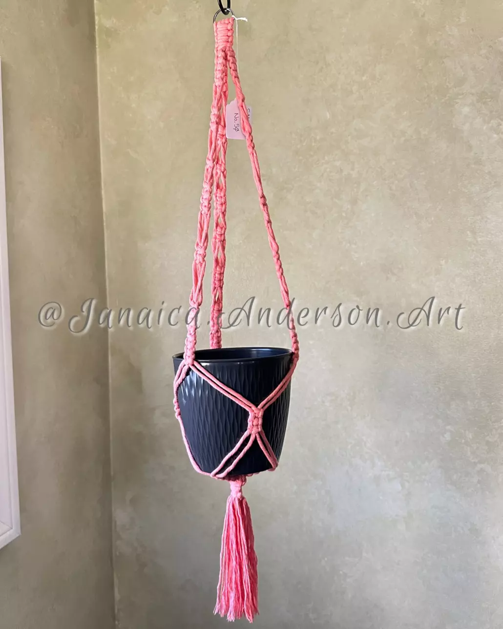 plant/Macramé Plant Hanger-Small No.50-0