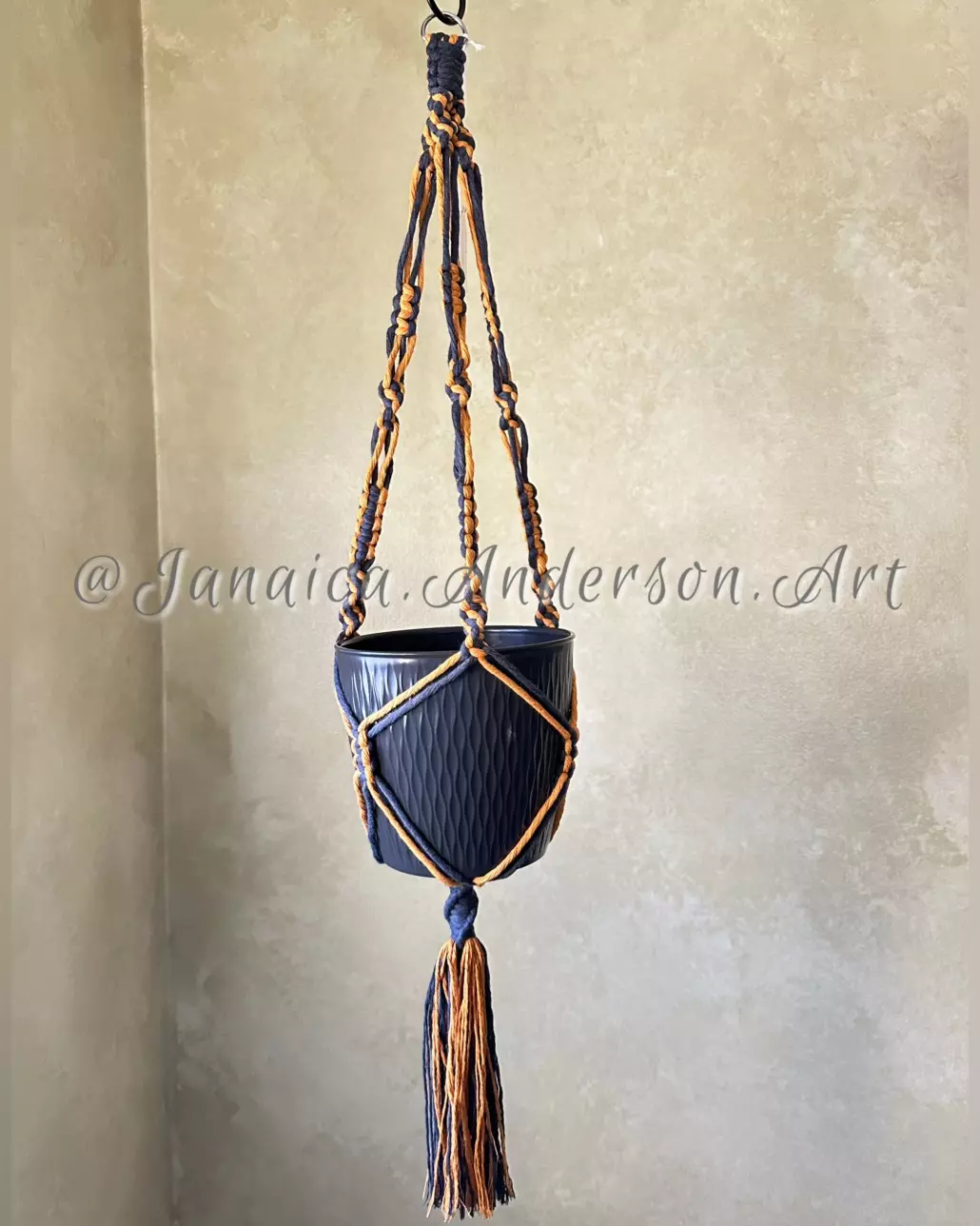 plant/Macramé Plant Hanger-Small No.51-0