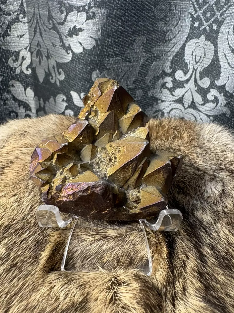 plant/Aura coated quartz pieces-1