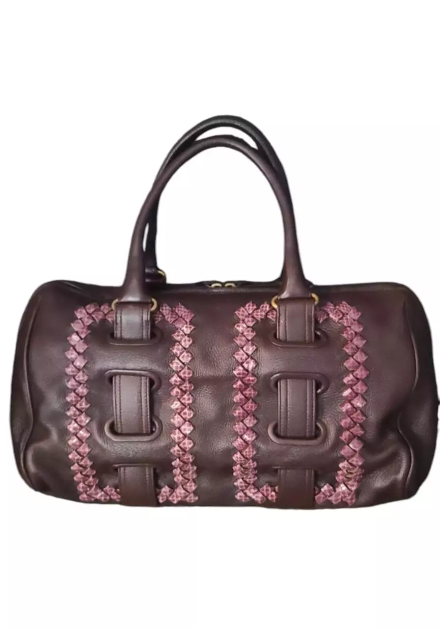 plant/BOTTEGA VENETA INTRECCIATO PYTHON-0