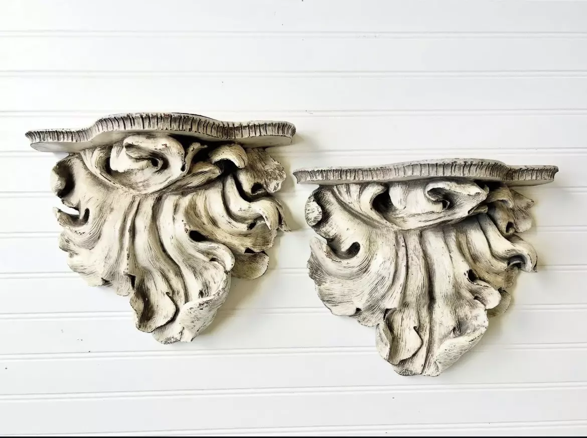plant/Ornate beautiful wall shelves-0