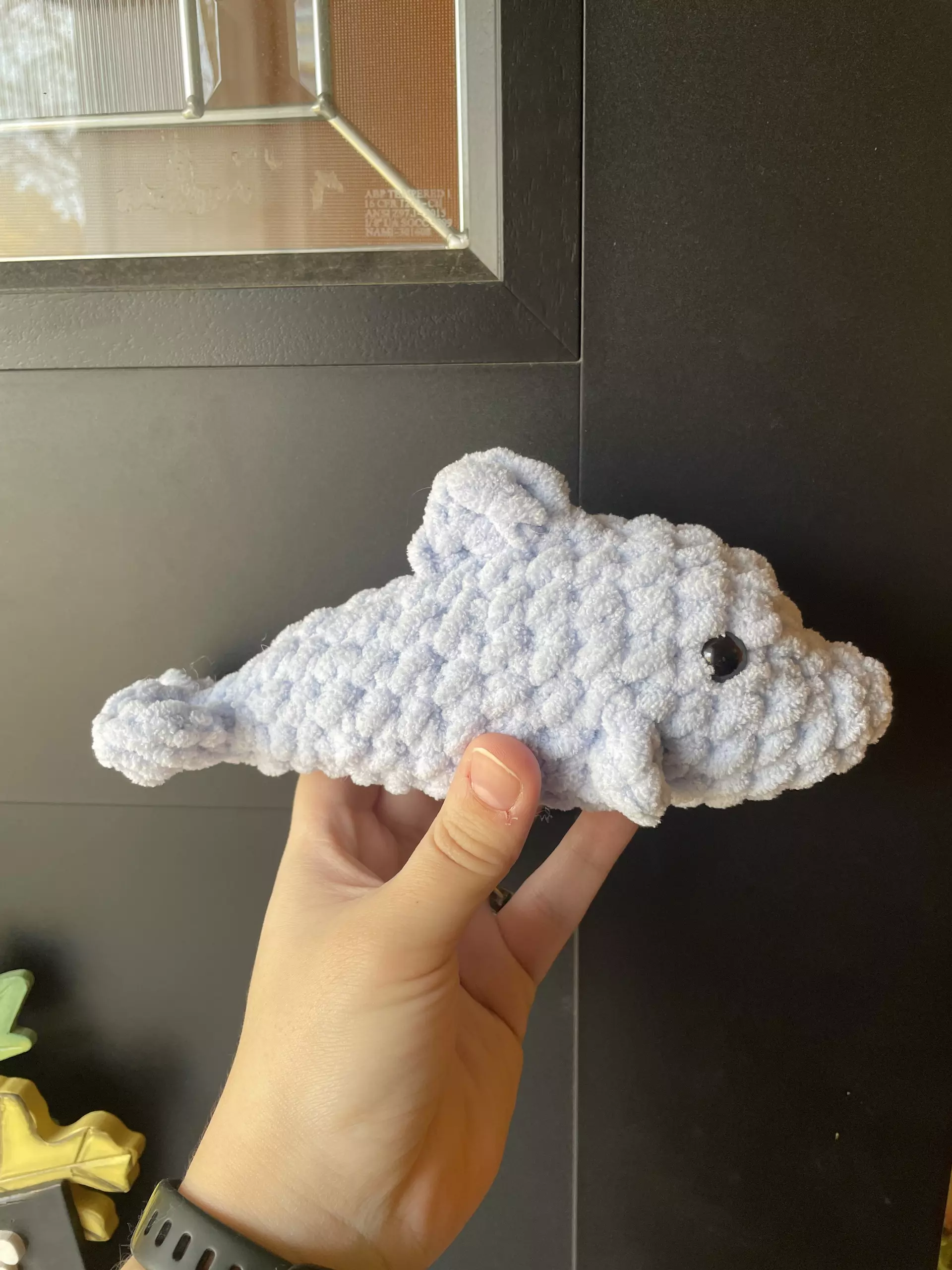 plant/Crochet Dolphin Plushie-0