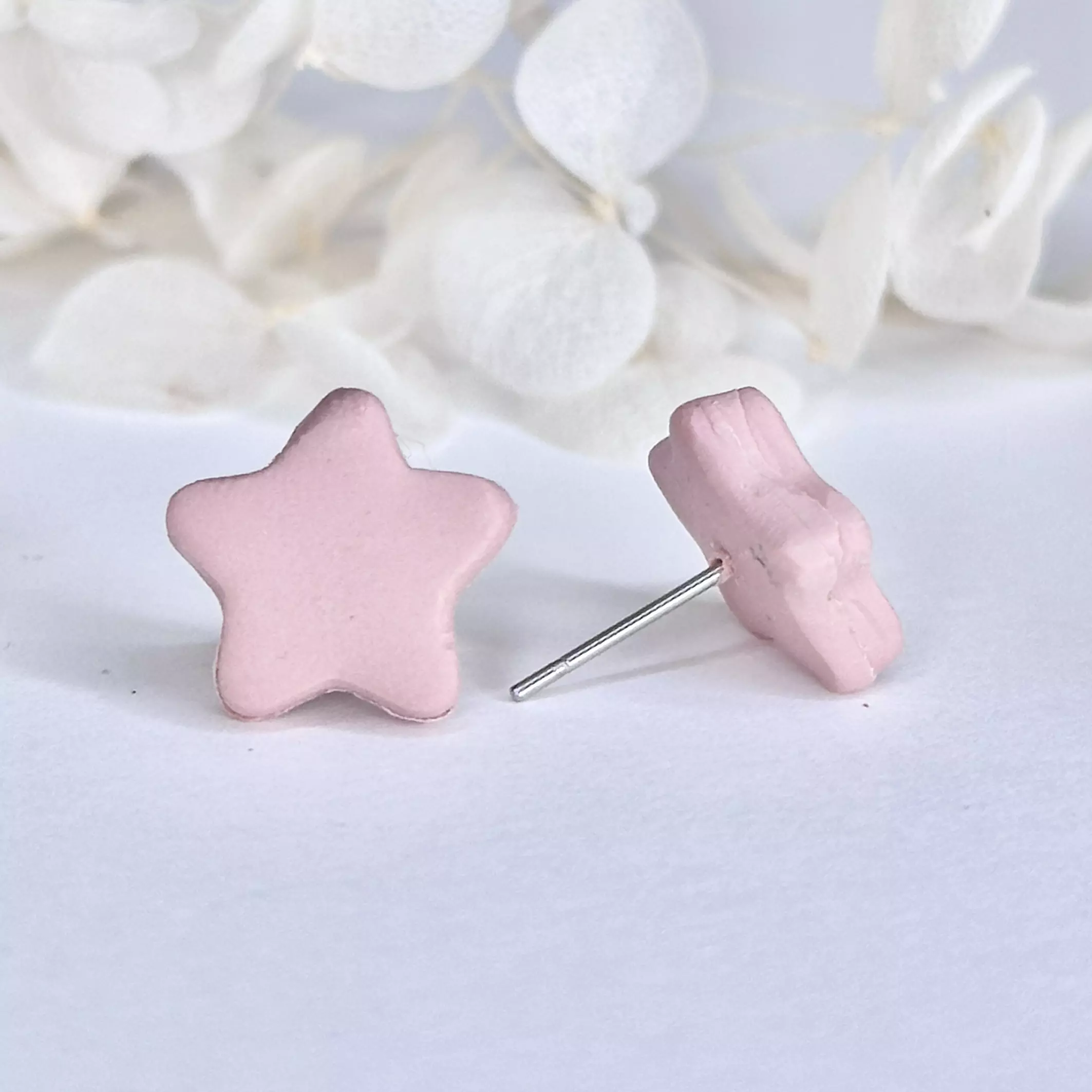 plant/Pink Star Studs-0
