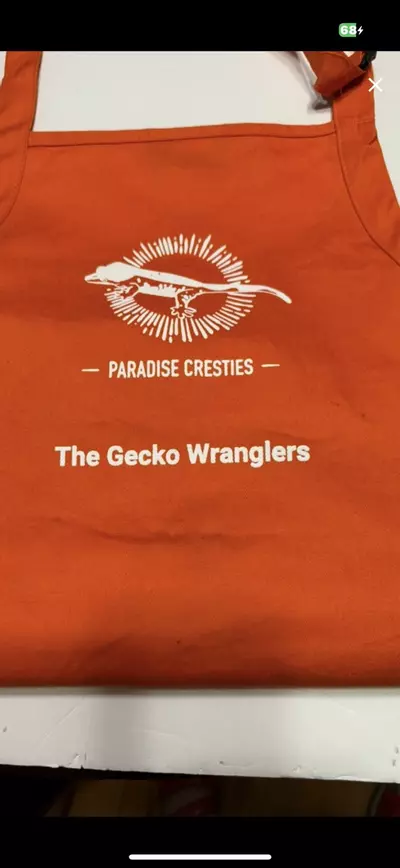 plant/Apron with Pockets & Stain Release Technology  - Orange-0-thumbnail