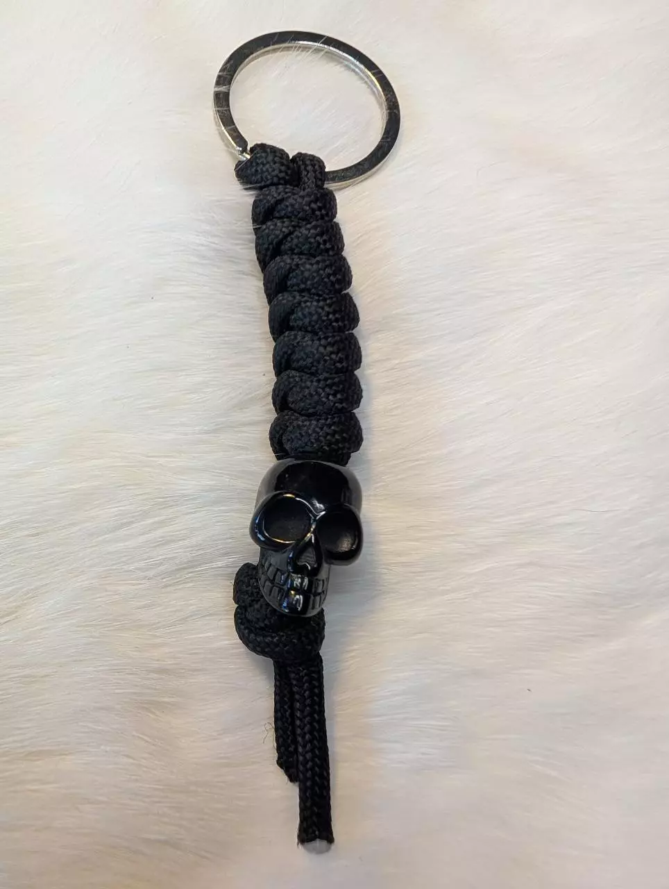 plant/#155 skull keychain or knife lanyard-0