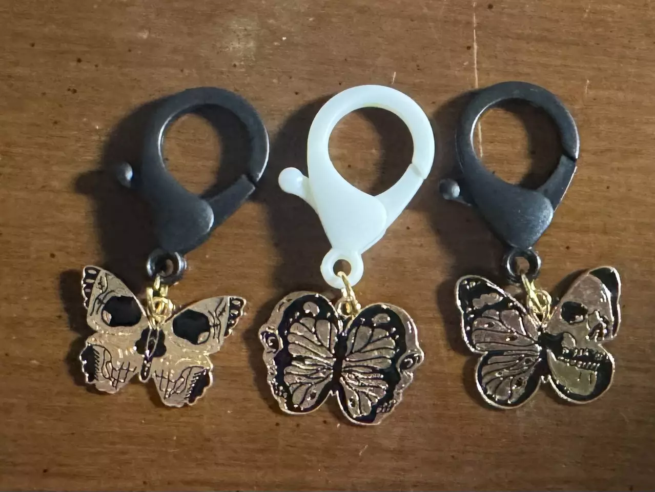 plant/Alt butterfly stitch markers-0