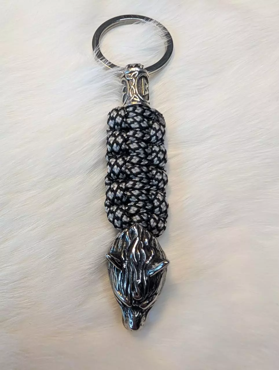 plant/#146 fox keychain or knife lanyard-0