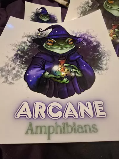 plant/Arcane Amphibians Prints 8.5 x 9.5-1-thumbnail
