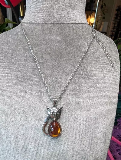 plant/#121 amber fox necklace-0-thumbnail
