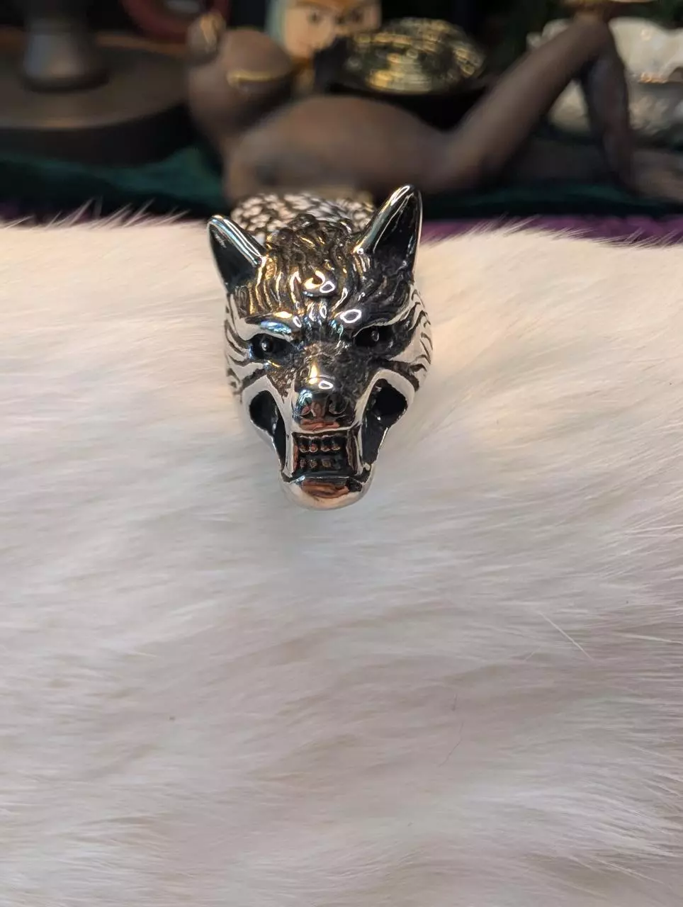 plant/#146 fox keychain or knife lanyard-1