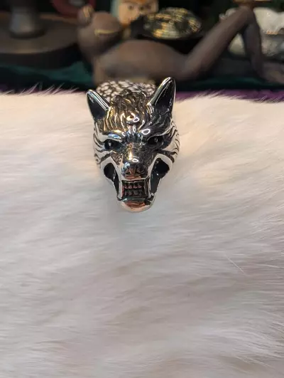 plant/#146 fox keychain or knife lanyard-1-thumbnail